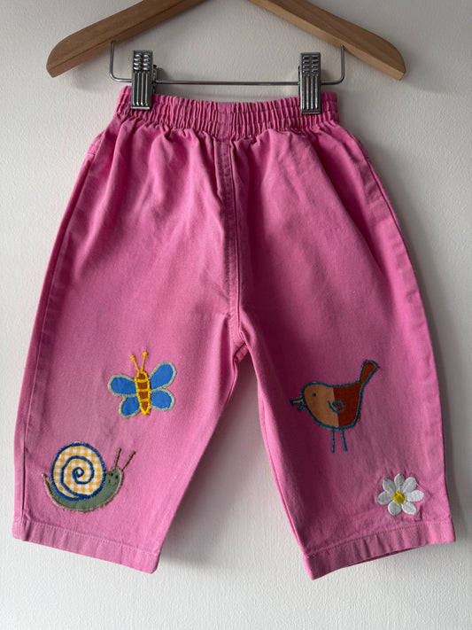Woodland creatures pants 12-18 months
