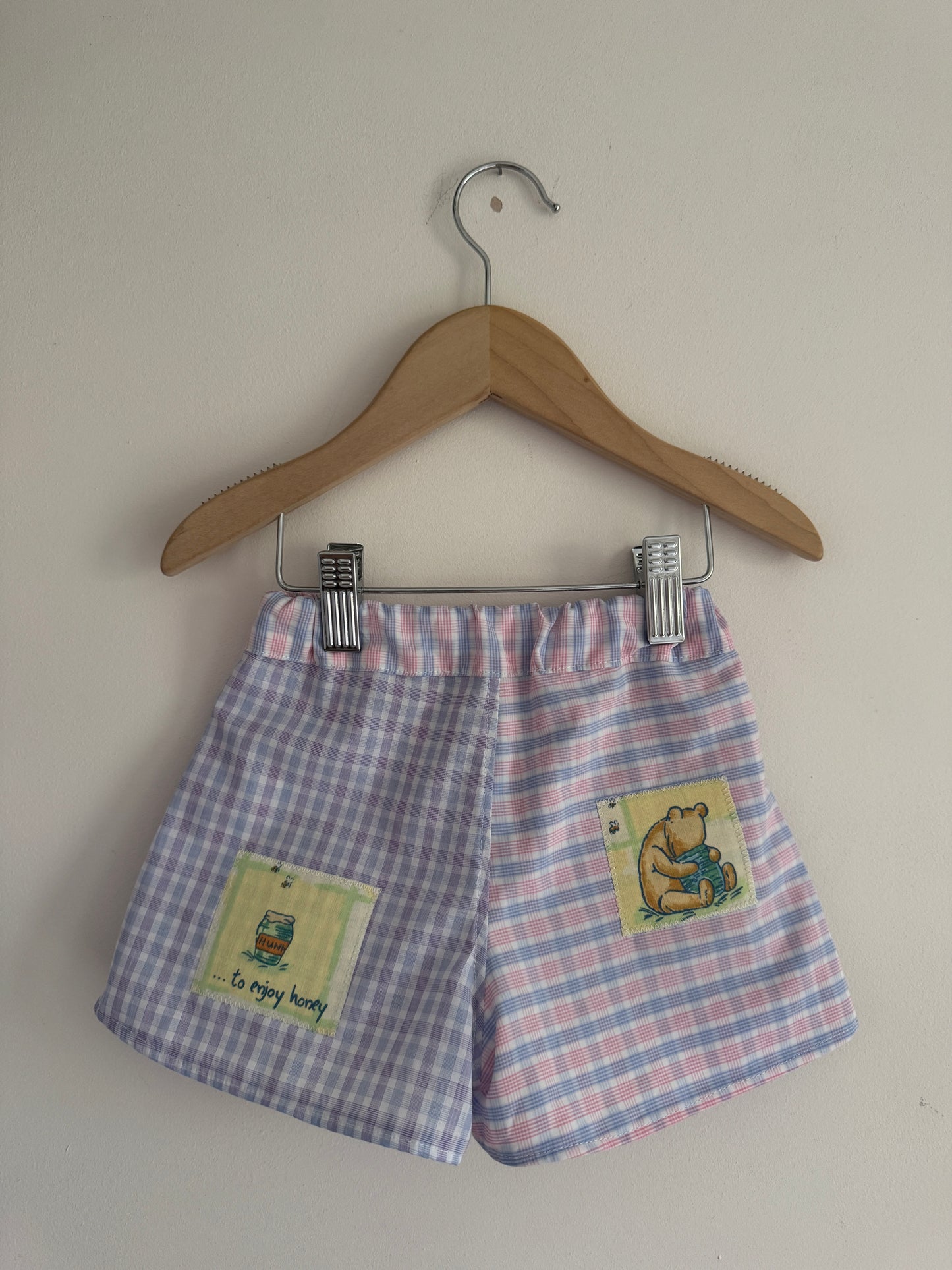 Winnie the Pooh patch shorts 1-2 years