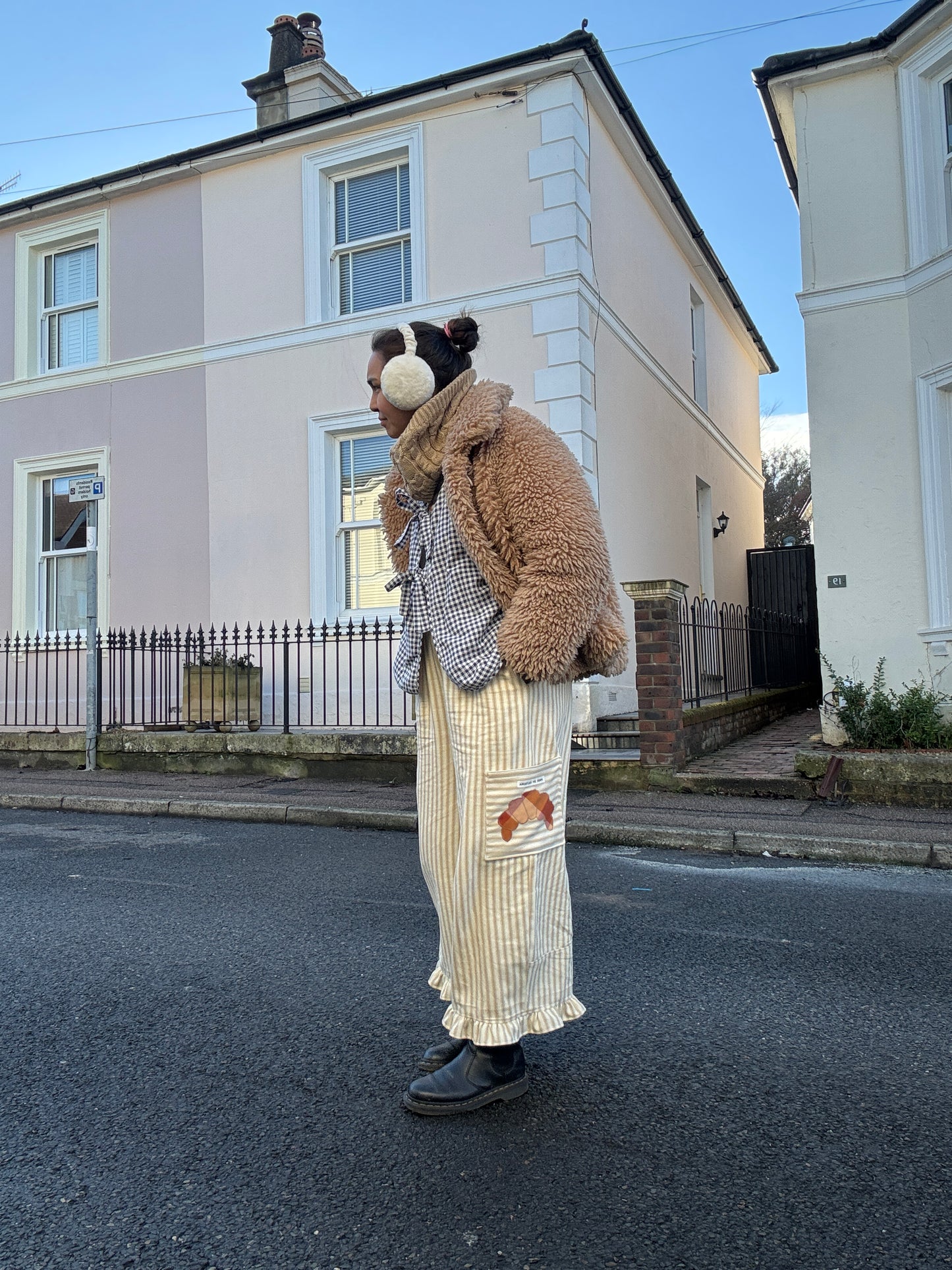 Croissant & Marmalade pants for adults
