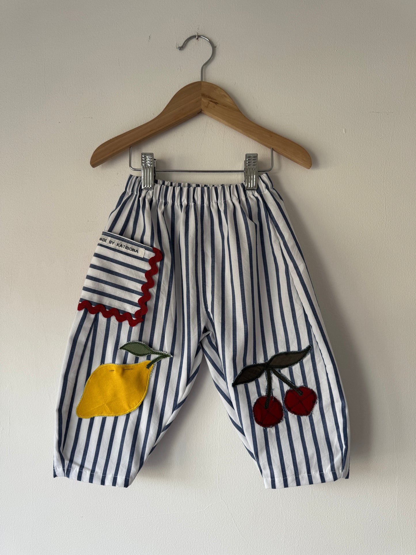 Pick Your Own Striped Barrel Leg Pants