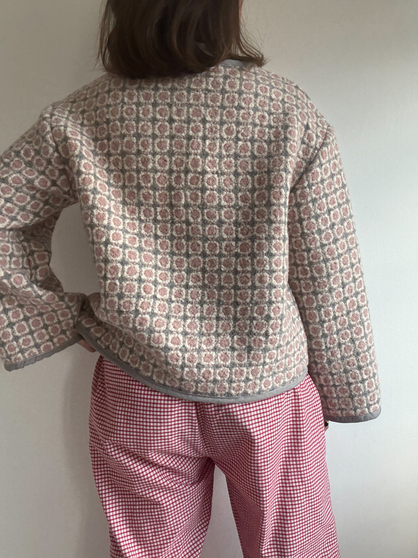 Agnes Wool Blanket Jacket - (One size)