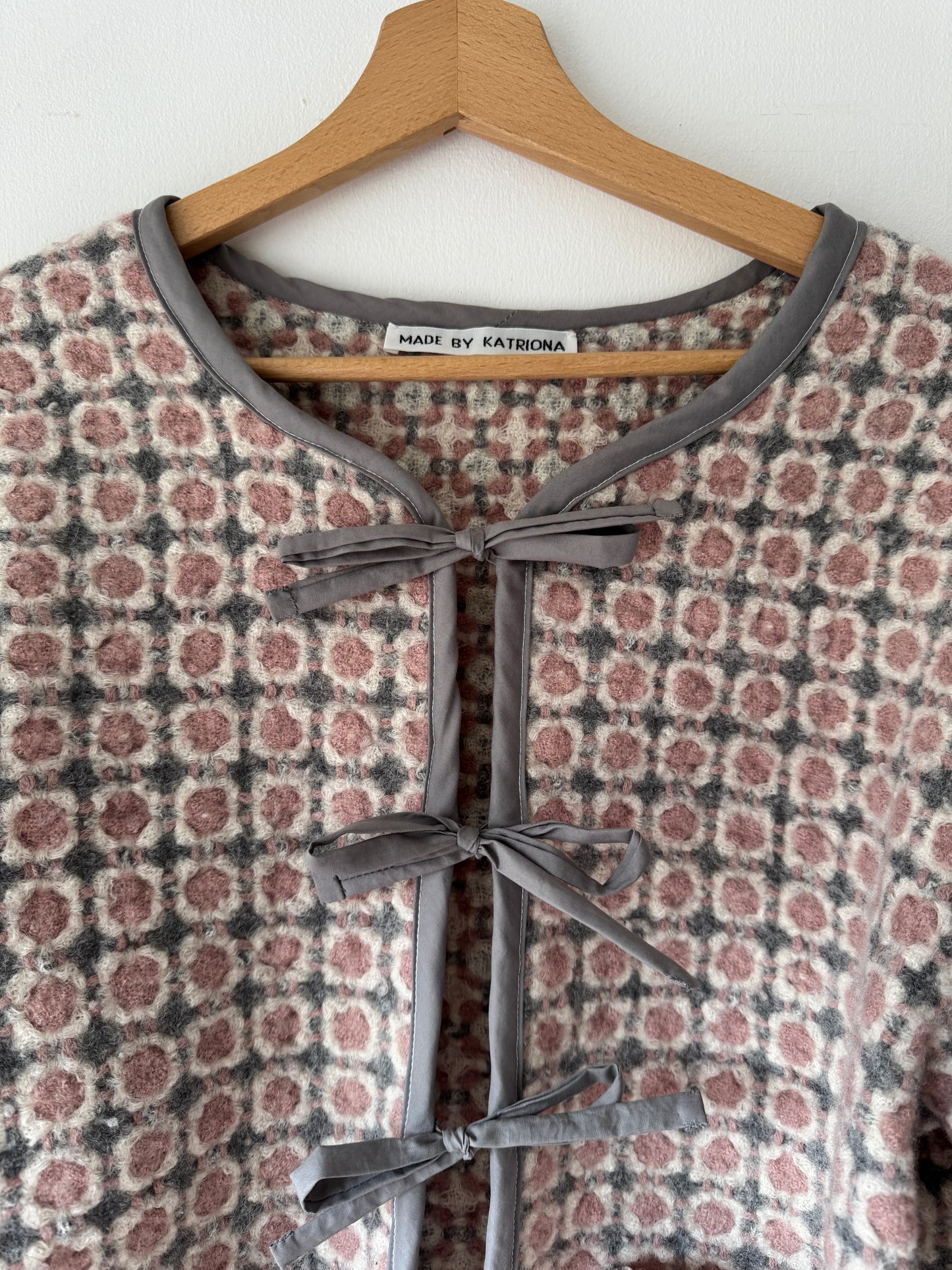 Agnes Wool Blanket Jacket - (One size)