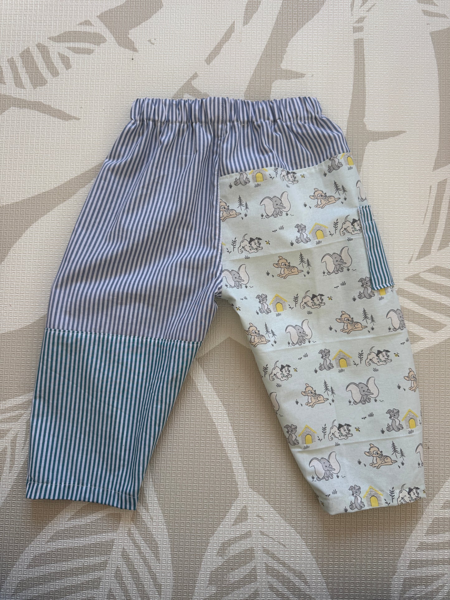 Disney/Patchwork Barrel Leg Pants 3-4 years