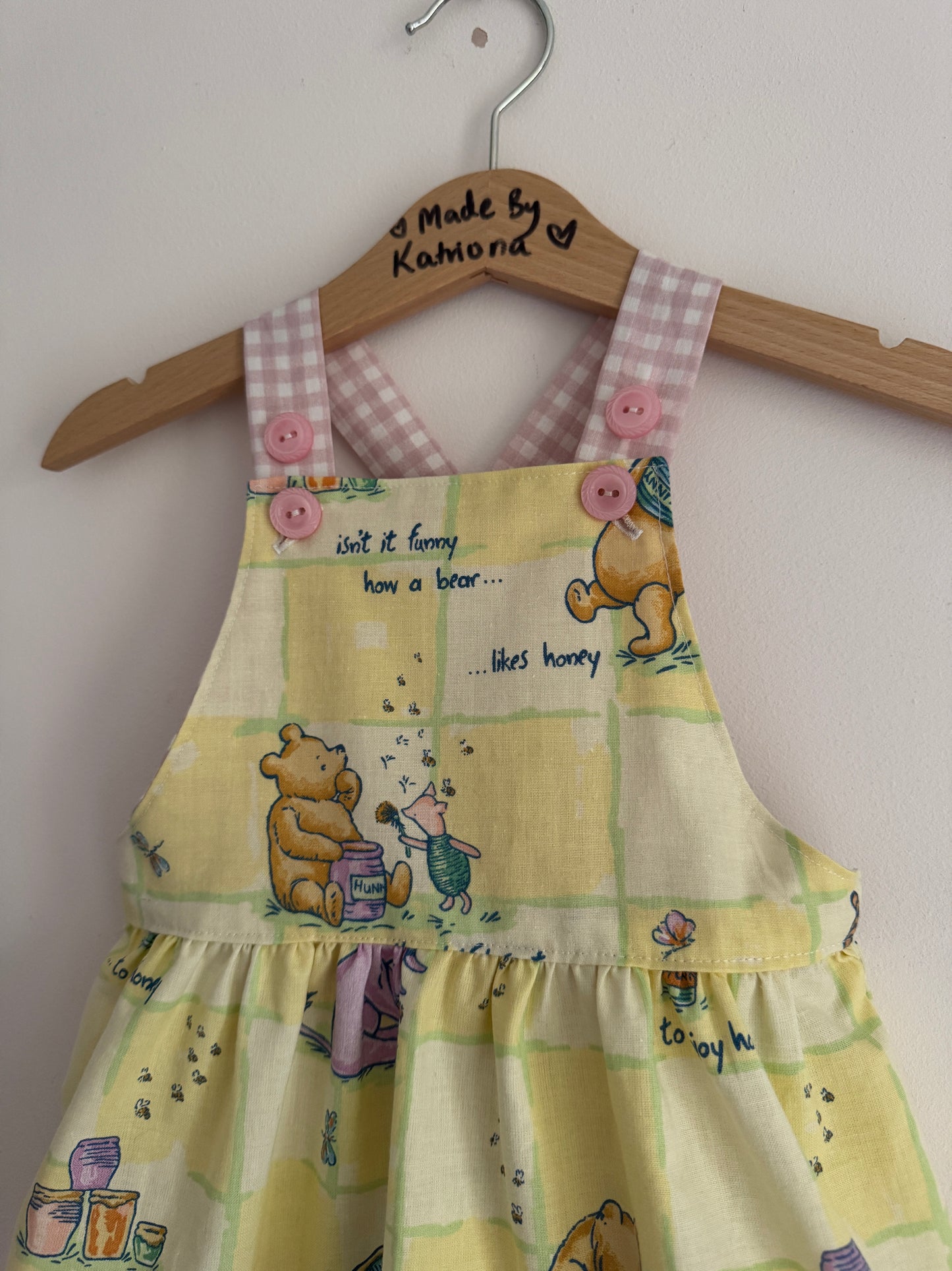 Winnie the Pooh Pinafore 18-24 months