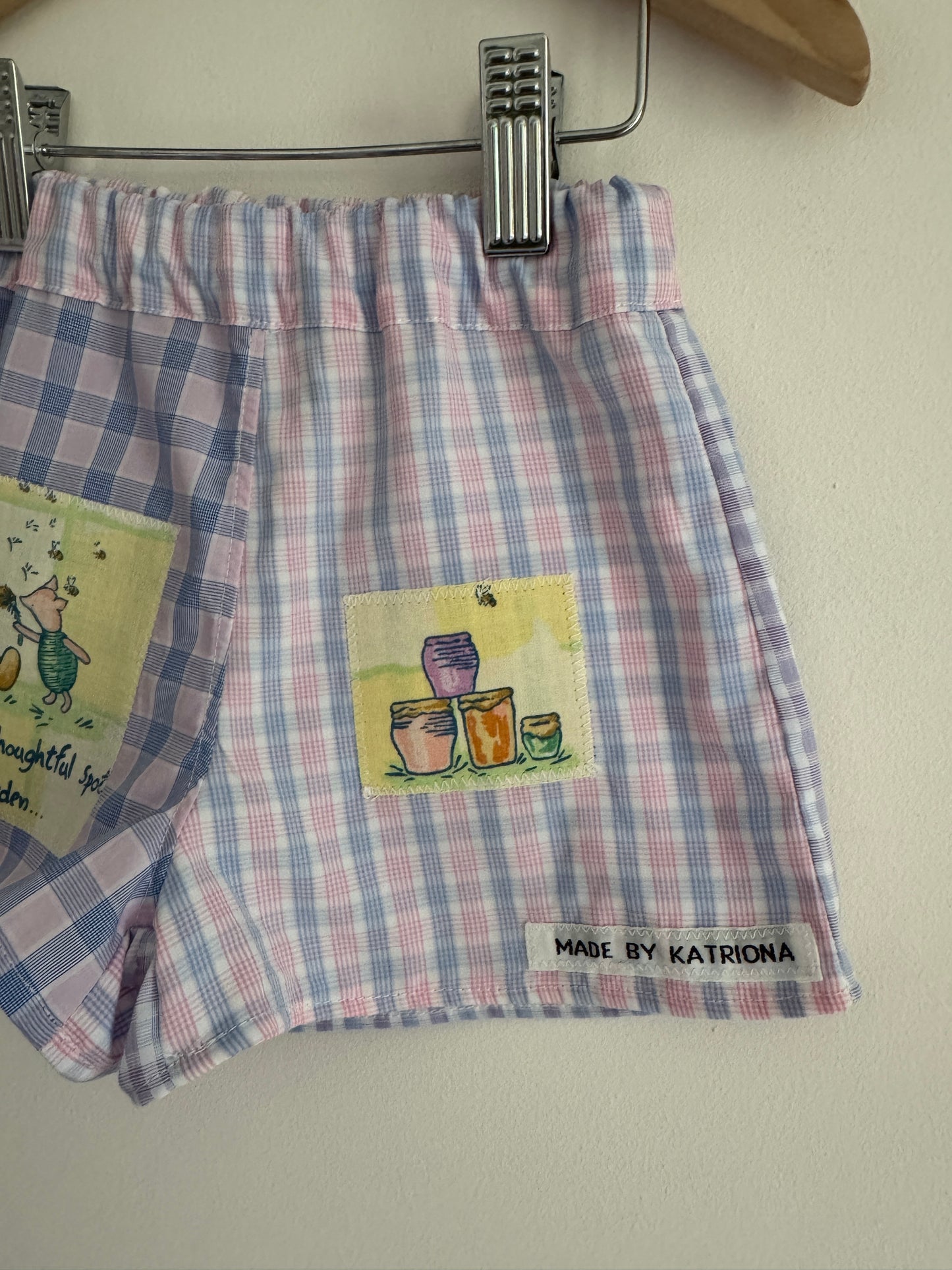 Winnie the Pooh patch shorts 1-2 years