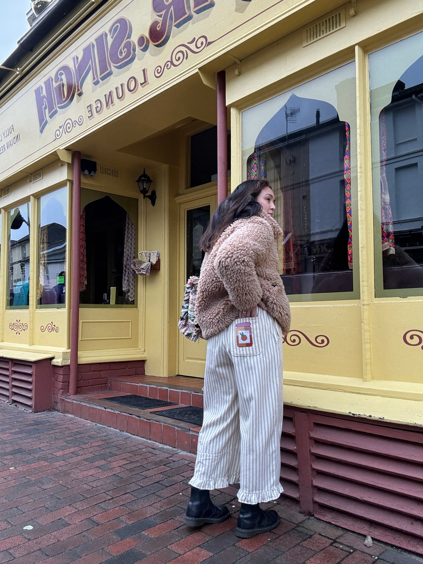 Croissant & Marmalade pants for adults