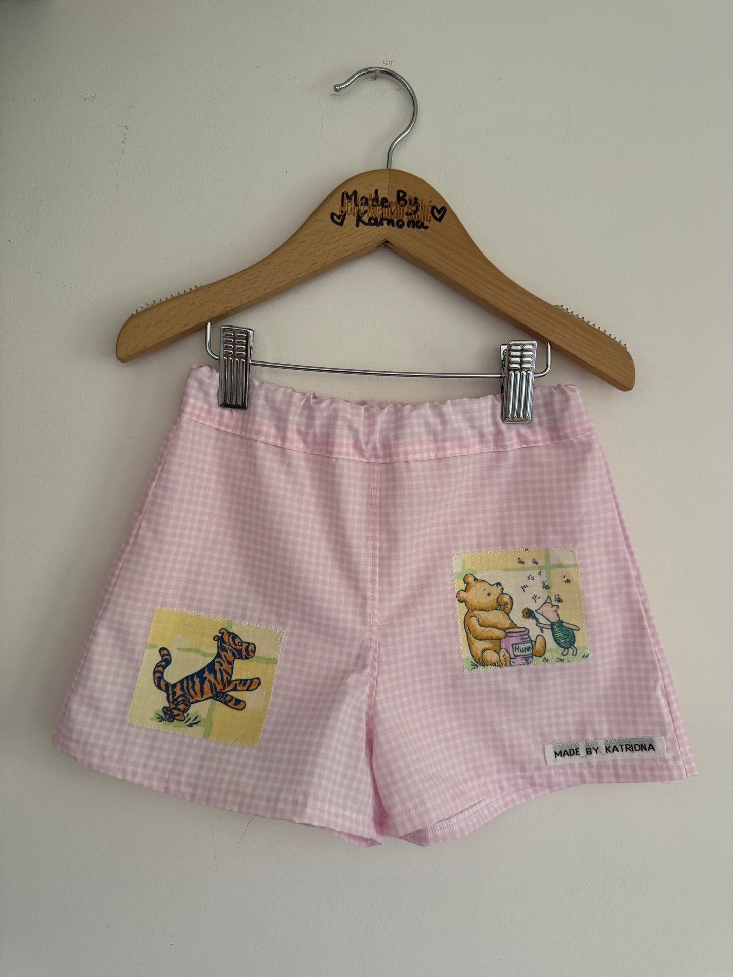 Winnie the Pooh shorts with patches 3-4 years