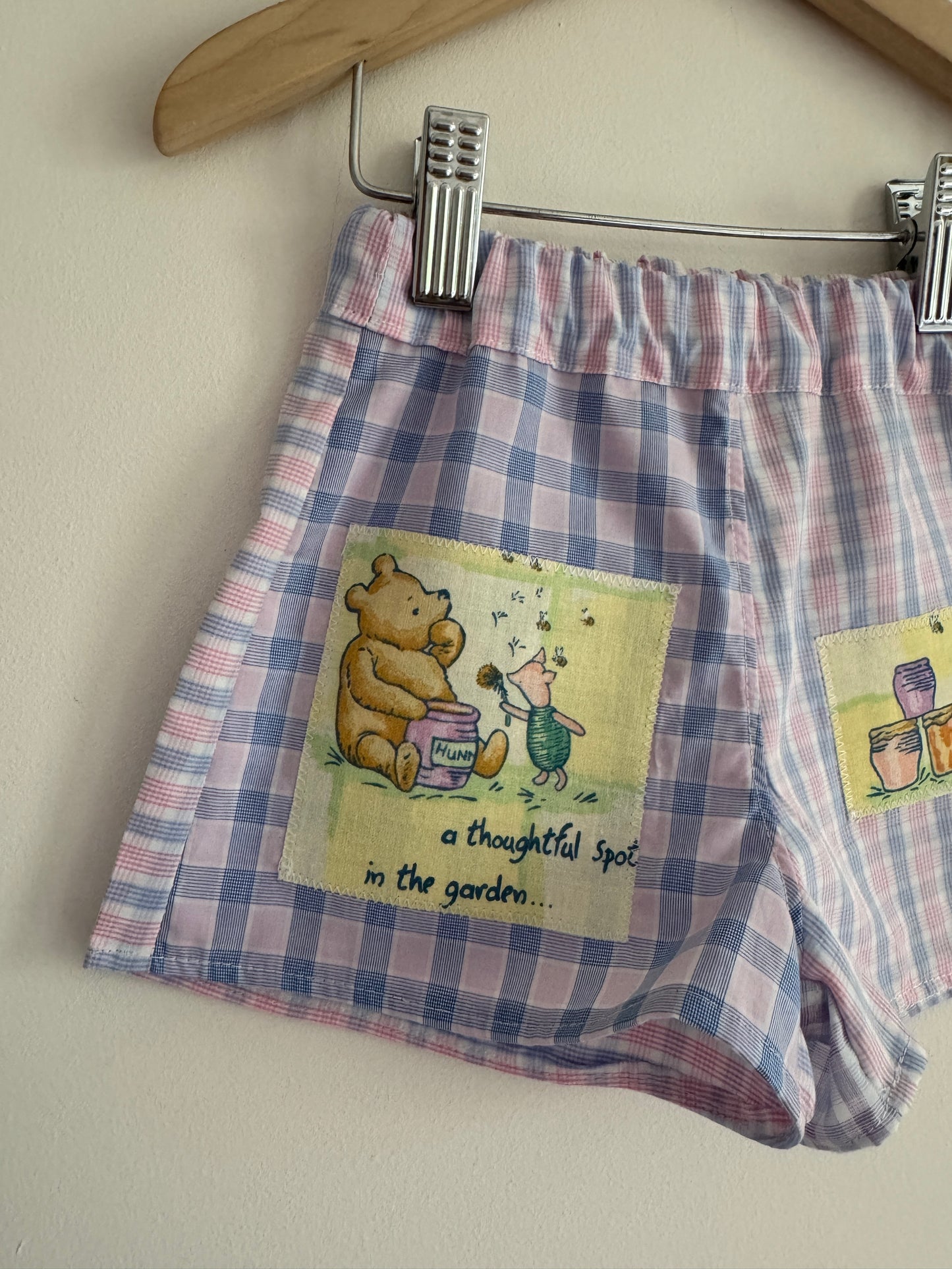 Winnie the Pooh patch shorts 1-2 years