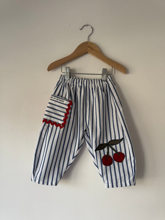 Pick Your Own Striped Barrel Leg Pants