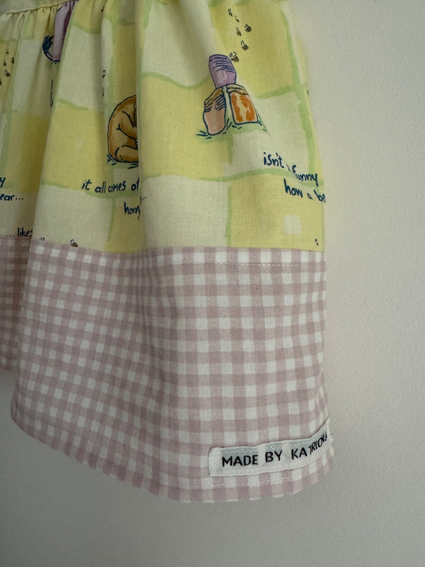 Winnie the Pooh Pinafore 18-24 months