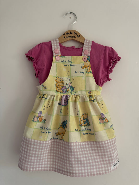 Winnie the Pooh Pinafore 18-24 months