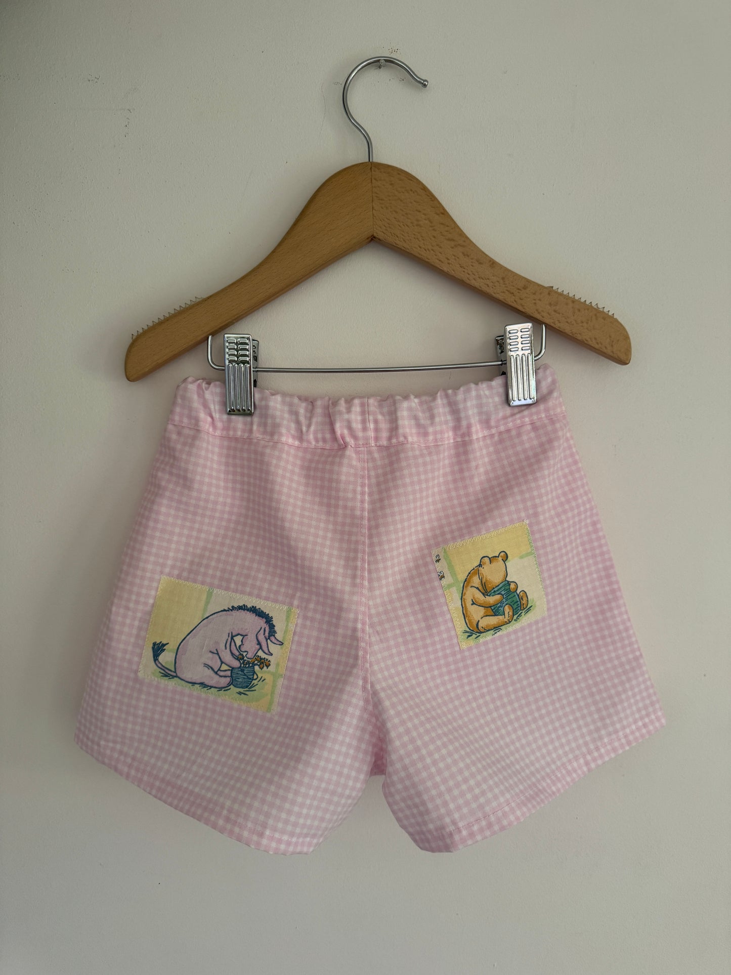 Winnie the Pooh shorts with patches 3-4 years