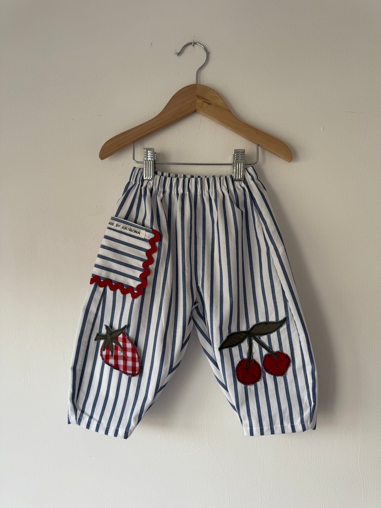 Pick Your Own Striped Barrel Leg Pants