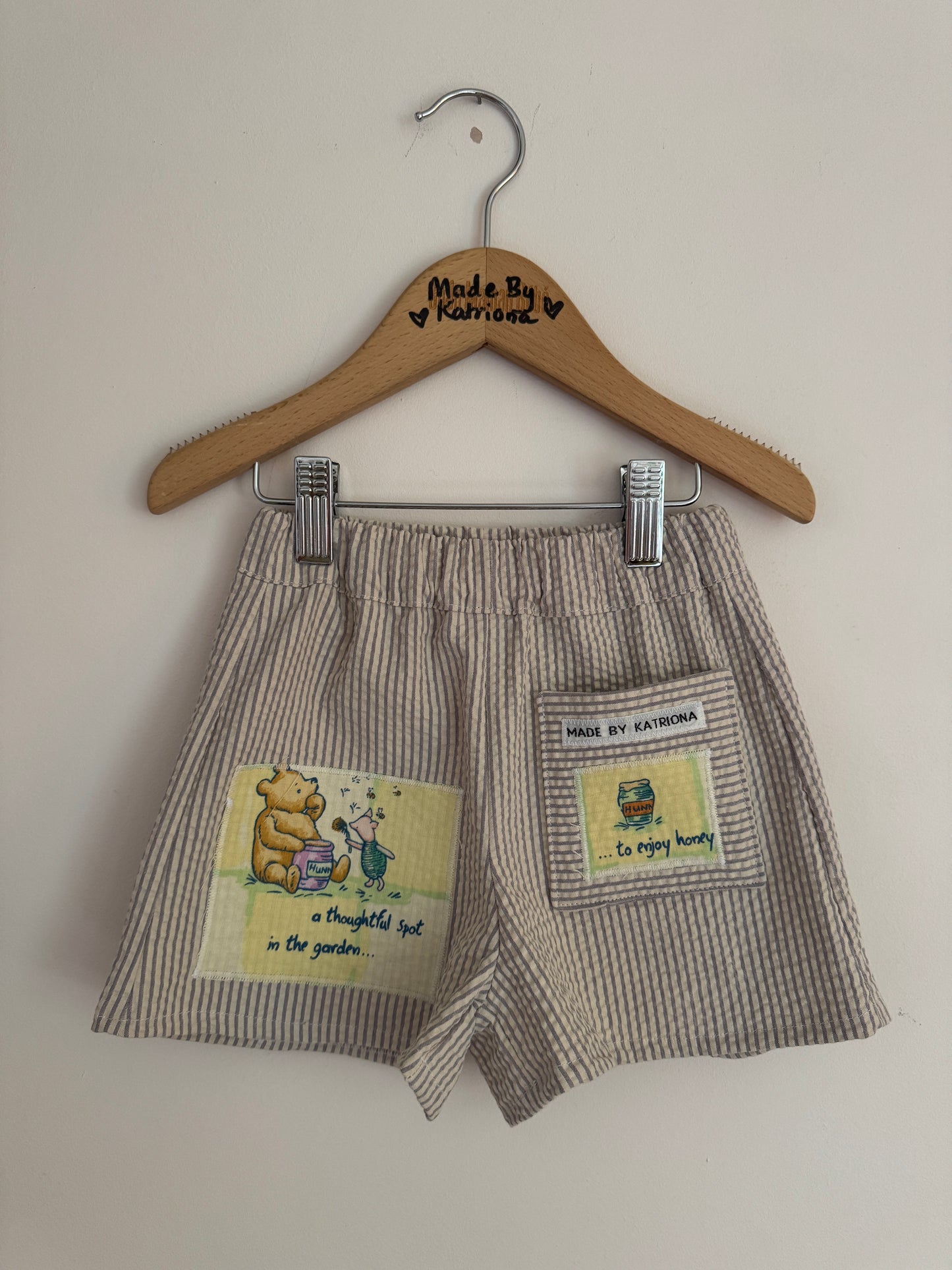Winnie the Pooh patch shorts 2-3 years