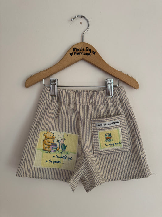 Winnie the Pooh patch shorts 2-3 years