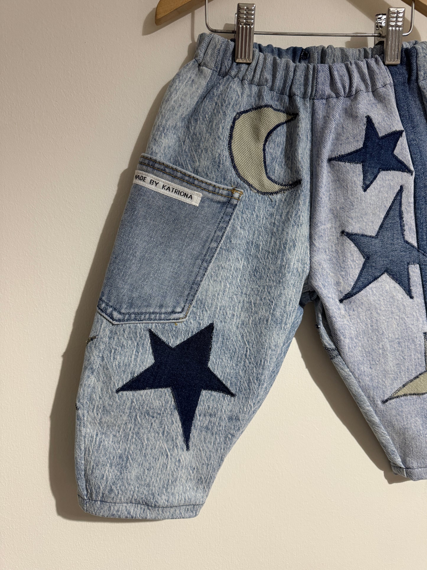 Moon & star denim, 2-3 years