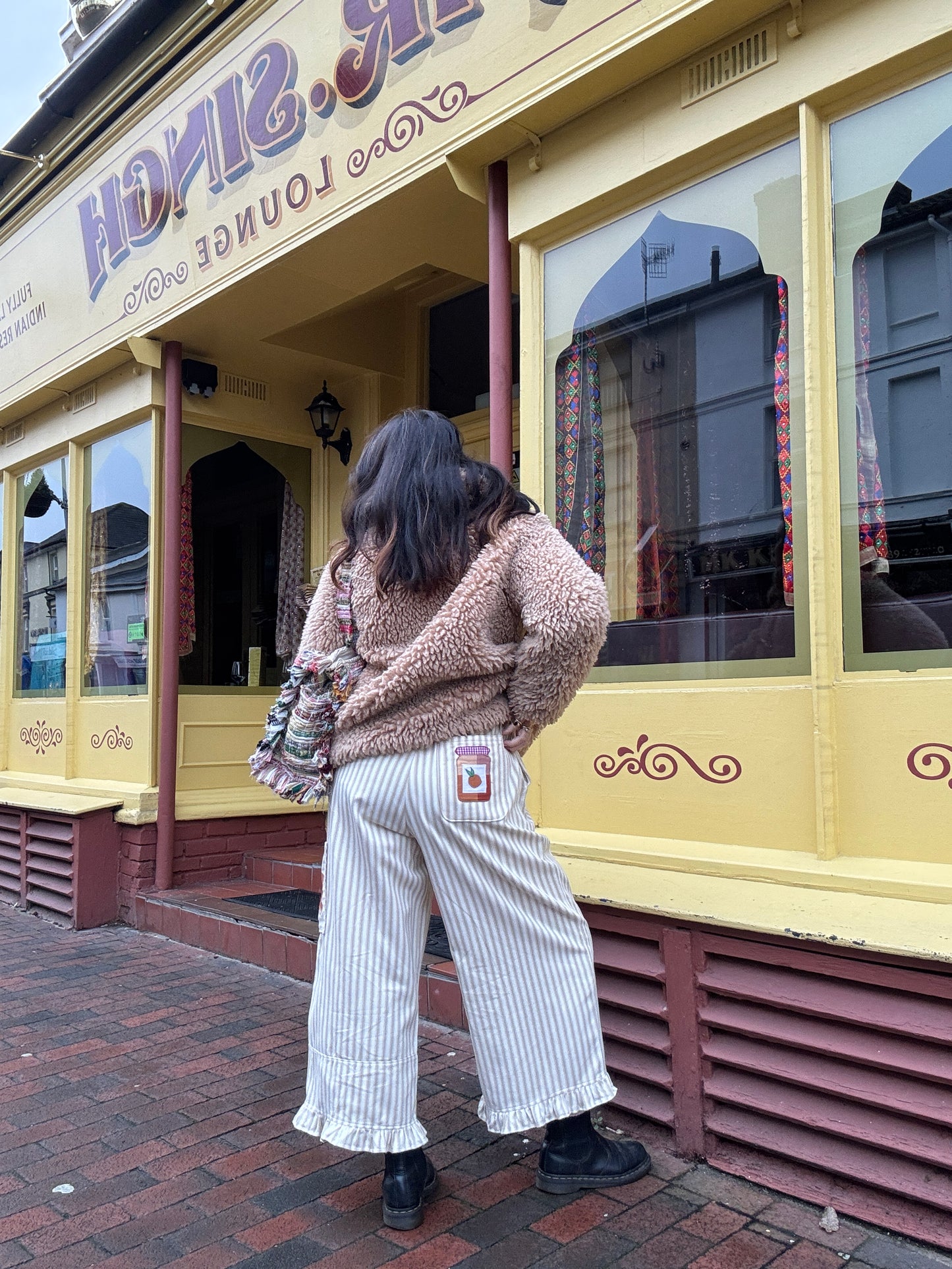 Croissant & Marmalade pants for adults