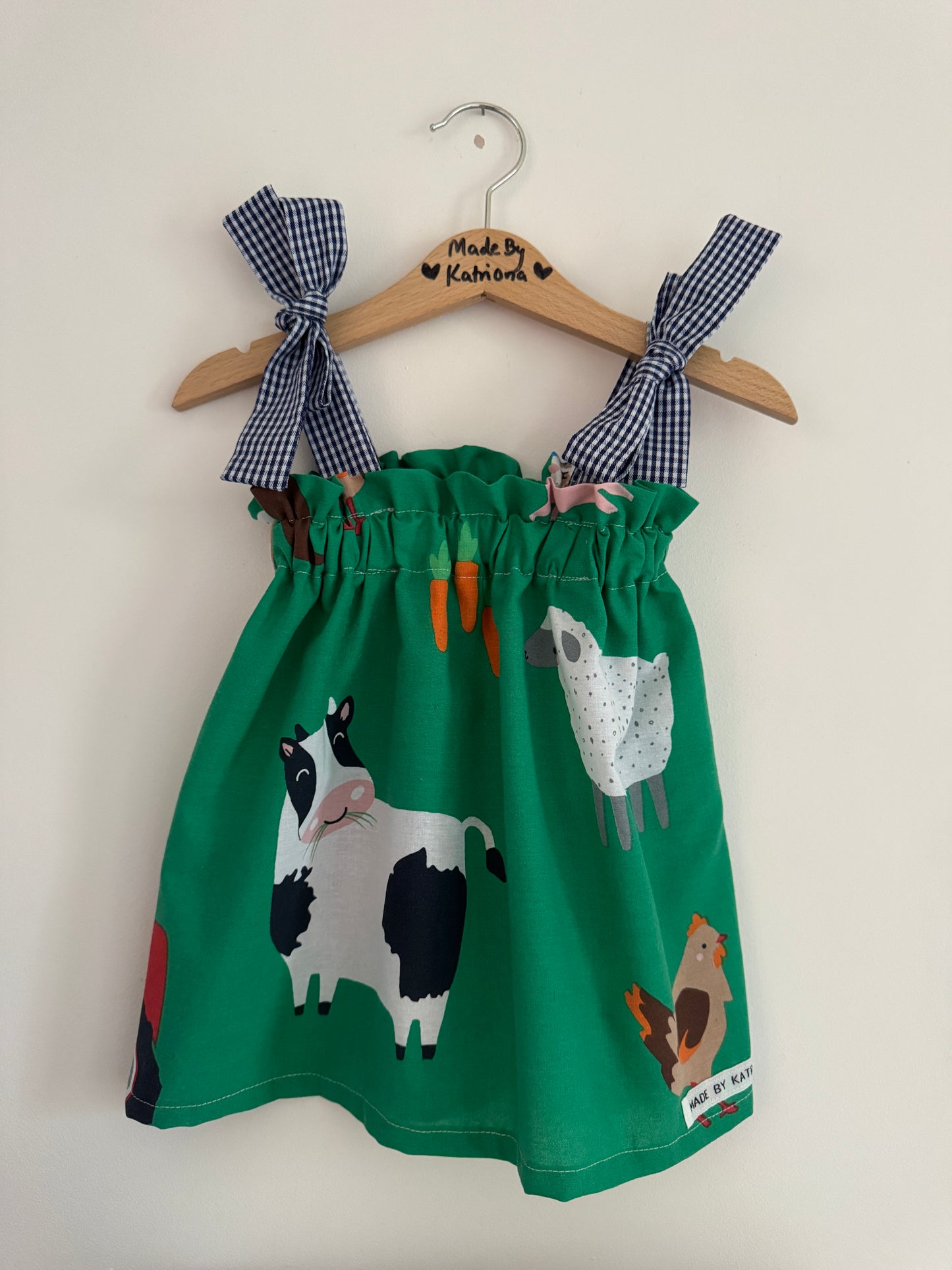 Farm animal sundress 12-18 months