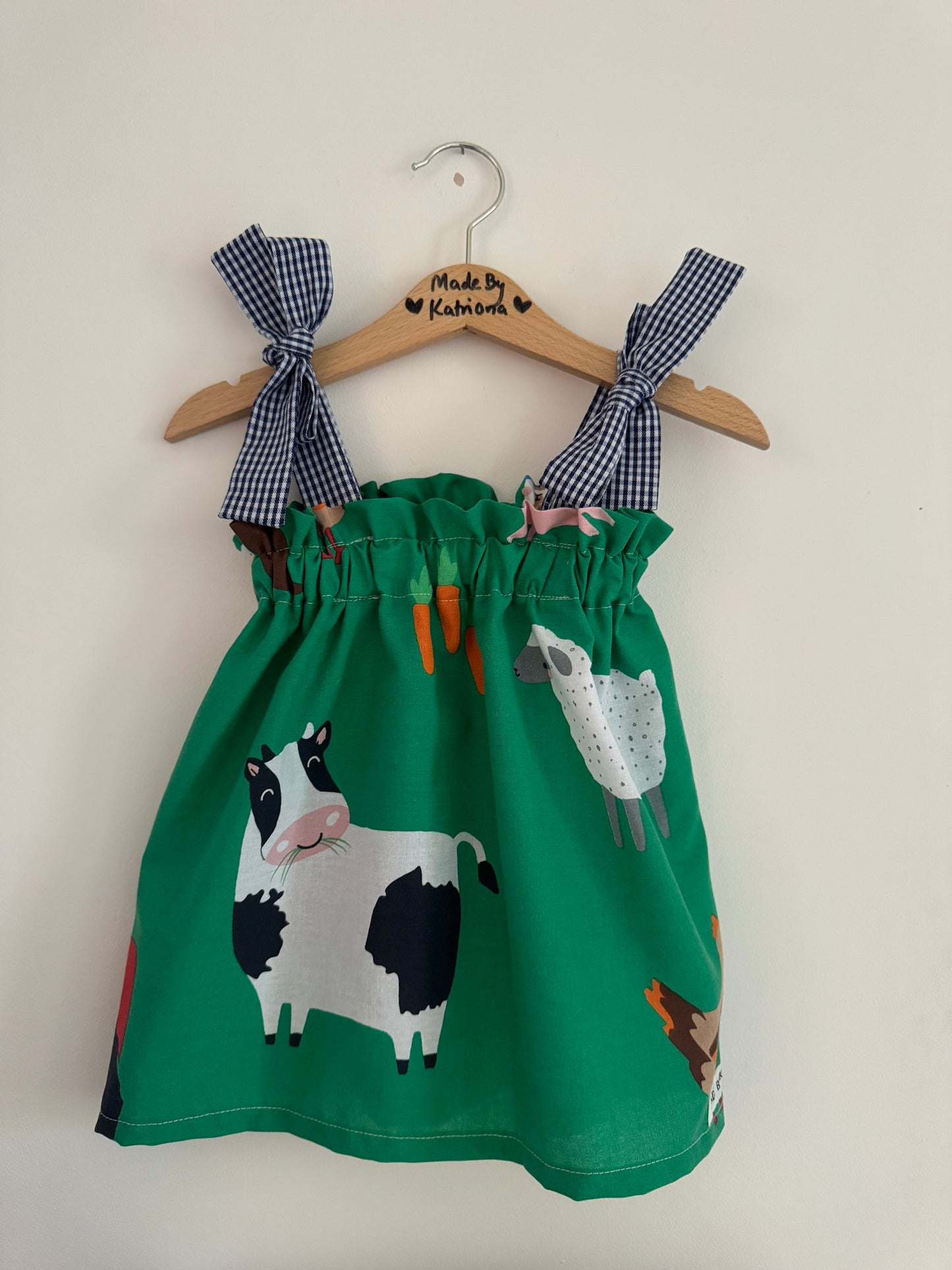 Farm animal sundress 12-18 months