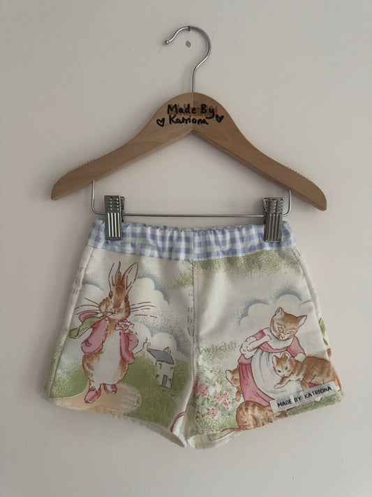 Vintage ‘Peter Rabbit’ Beatrix Potter shorts 1-2 years