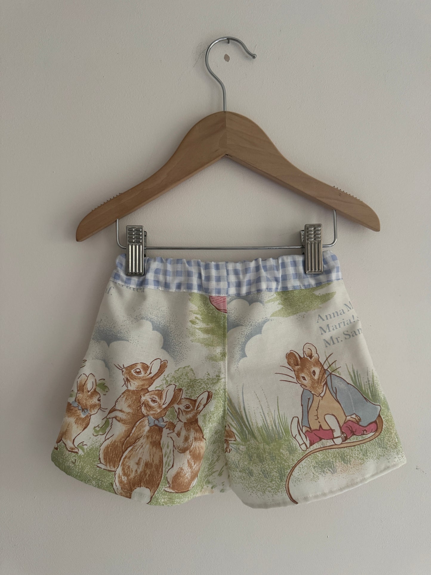 Vintage ‘Peter Rabbit’ Beatrix Potter shorts 1-2 years