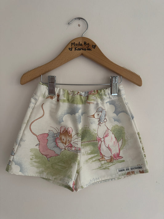 Vintage ‘Peter Rabbit’ Beatrix Potter shorts 2-3 years