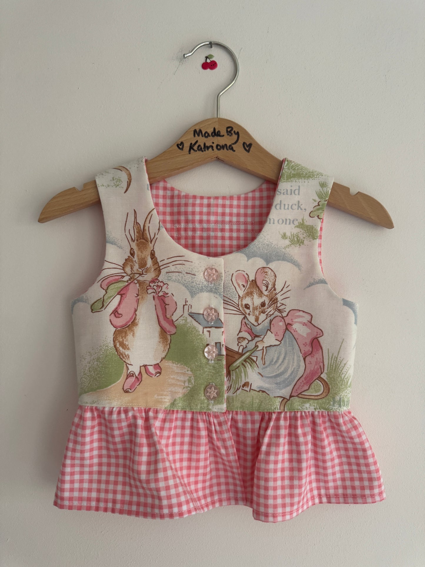 Vintage ‘Peter Rabbit’ Beatrix Potter Top 18-24 months