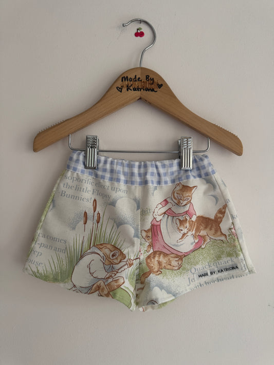 Vintage ‘Peter Rabbit’ Beatrix Potter shorts 6-9 months