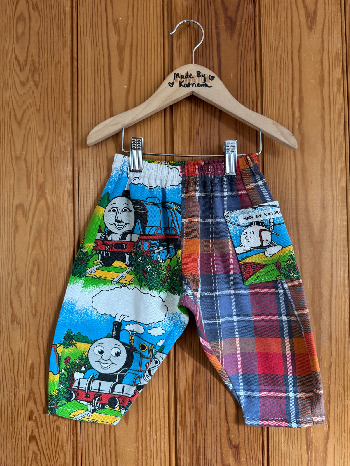 Thomas the tank engine barrel leg pants 6-12 months