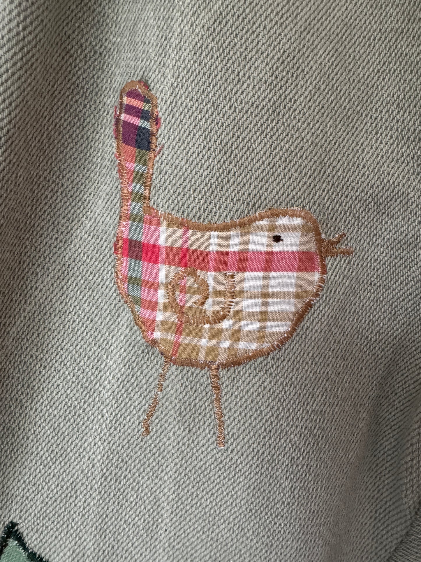 Custom barrel leg pants for Bobbie