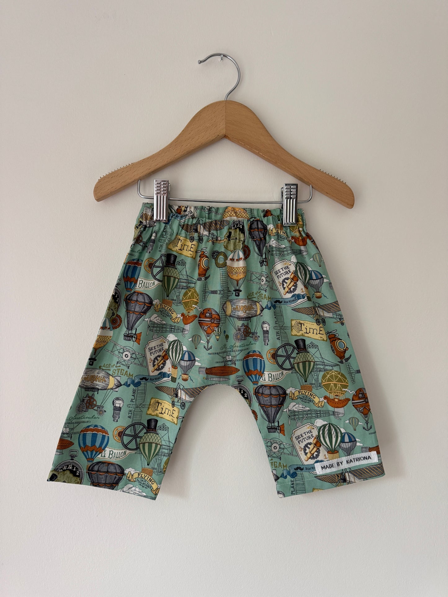 Hot air balloon pants 6-12 months