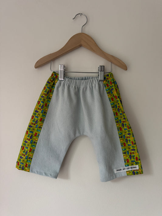 Little fishes pants 6-12 months