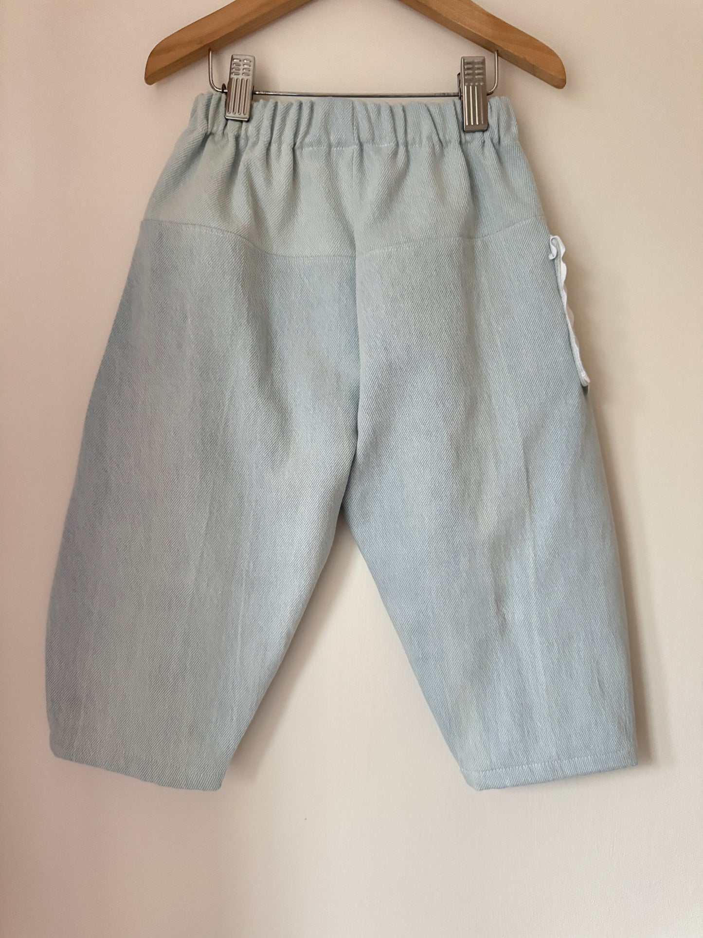 Alphabet, croissant & jam pants 2-3 years