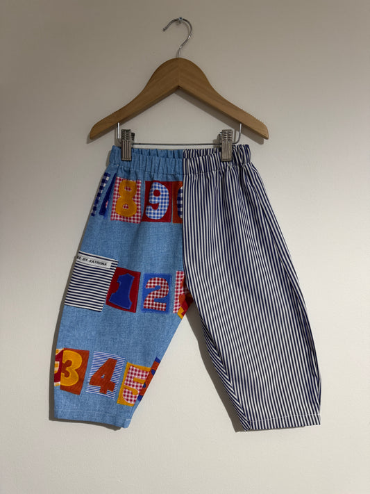 Numbers & stripes ,2-3 years