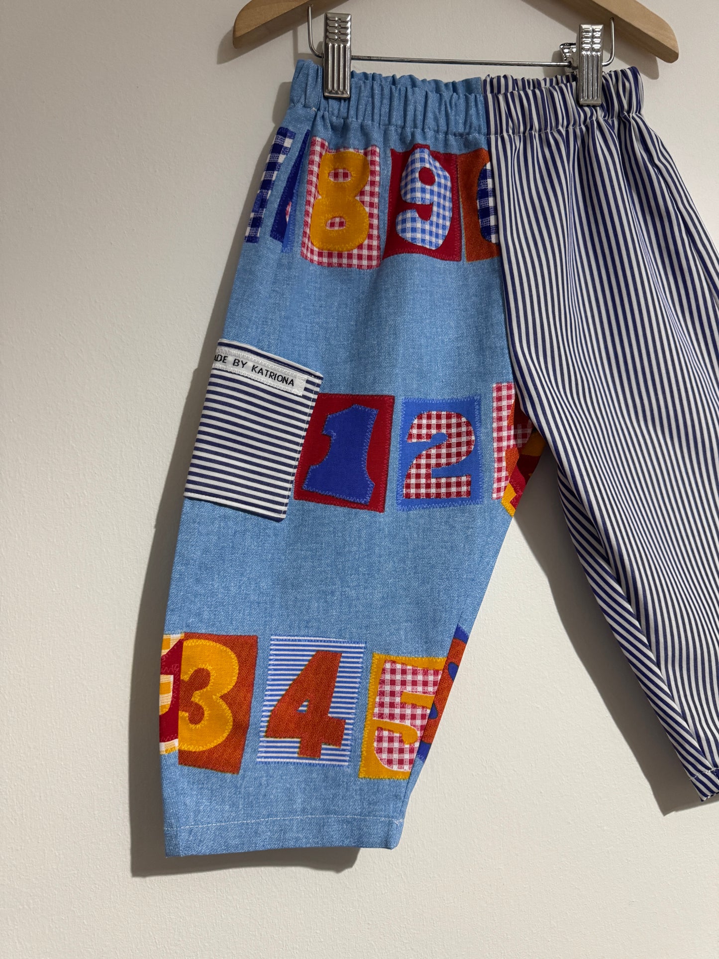 Numbers & stripes ,2-3 years