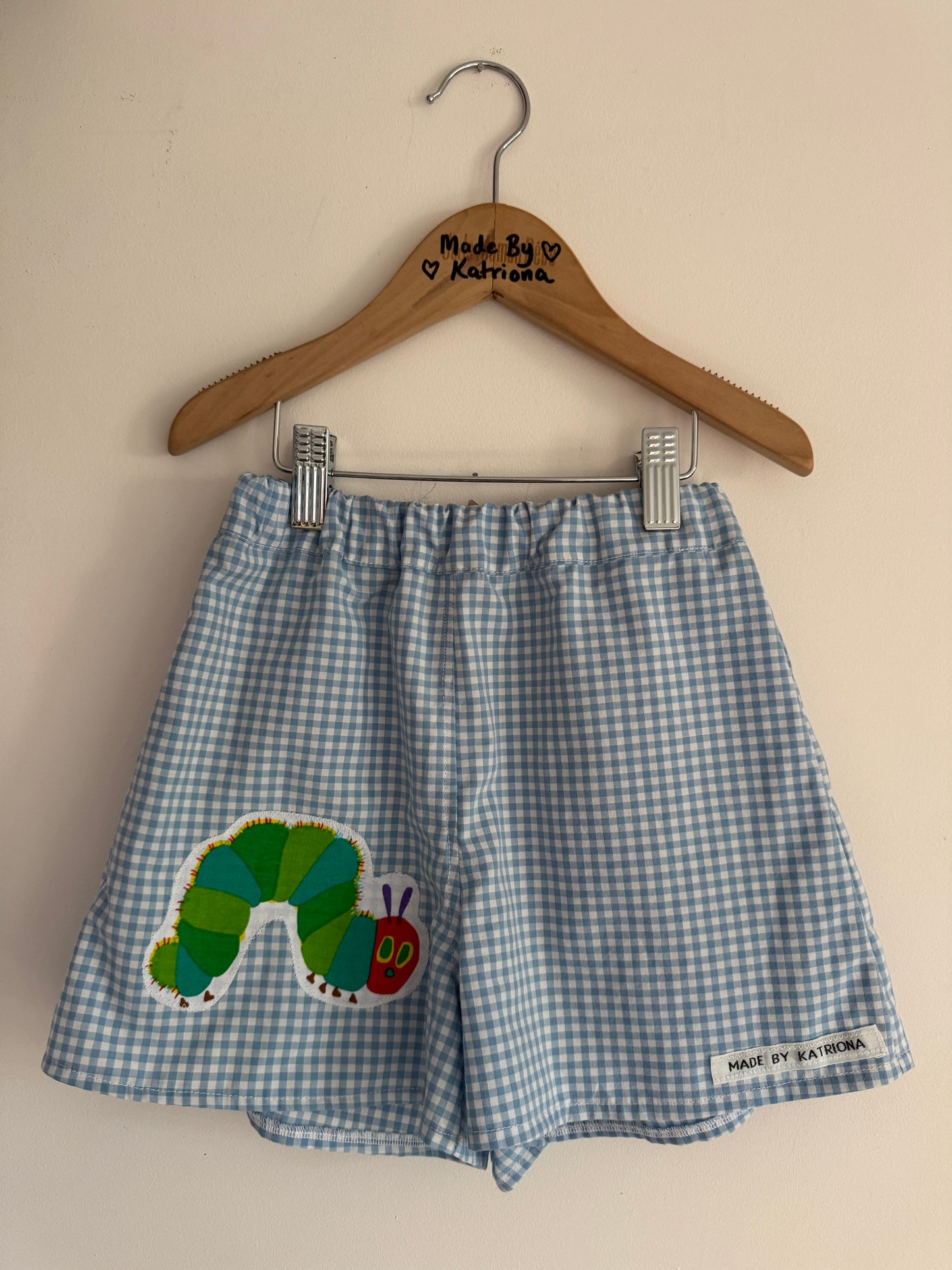 Hungry caterpillar shorts 4-5 years