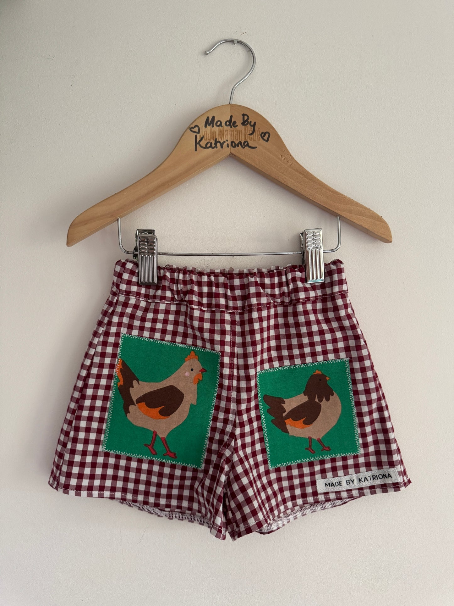 Chicken shorts 1-2 years
