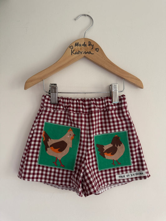 Chicken shorts 1-2 years