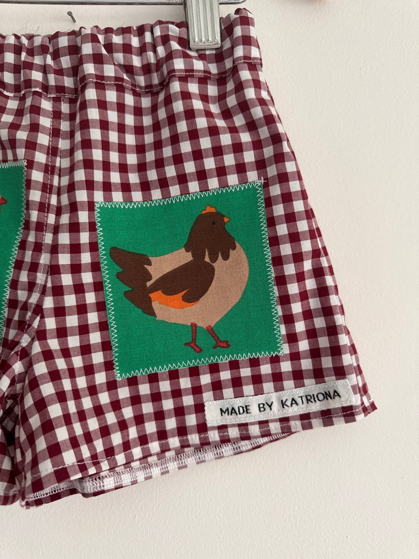 Chicken shorts 1-2 years