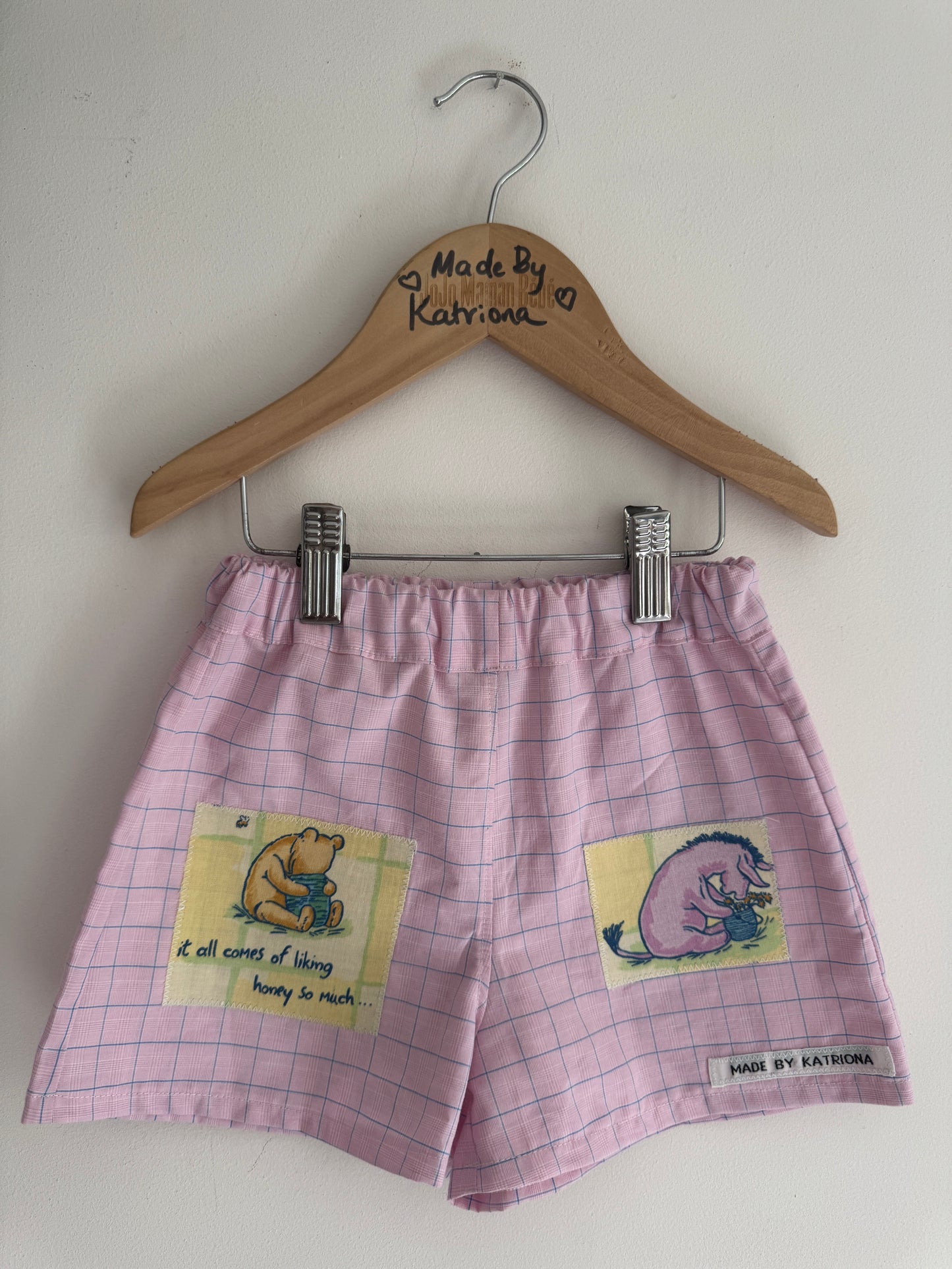 Winnie the Pooh patch shorts 2-3 years