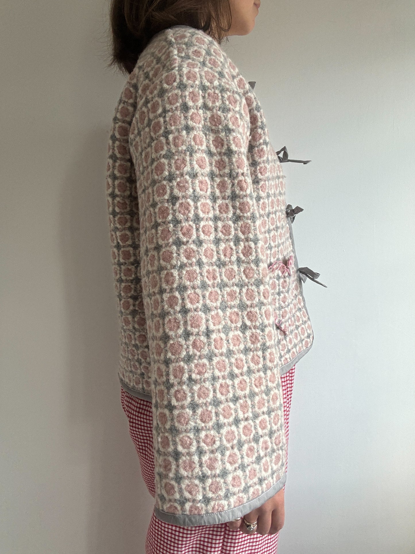 Agnes Wool Blanket Jacket - (One size)