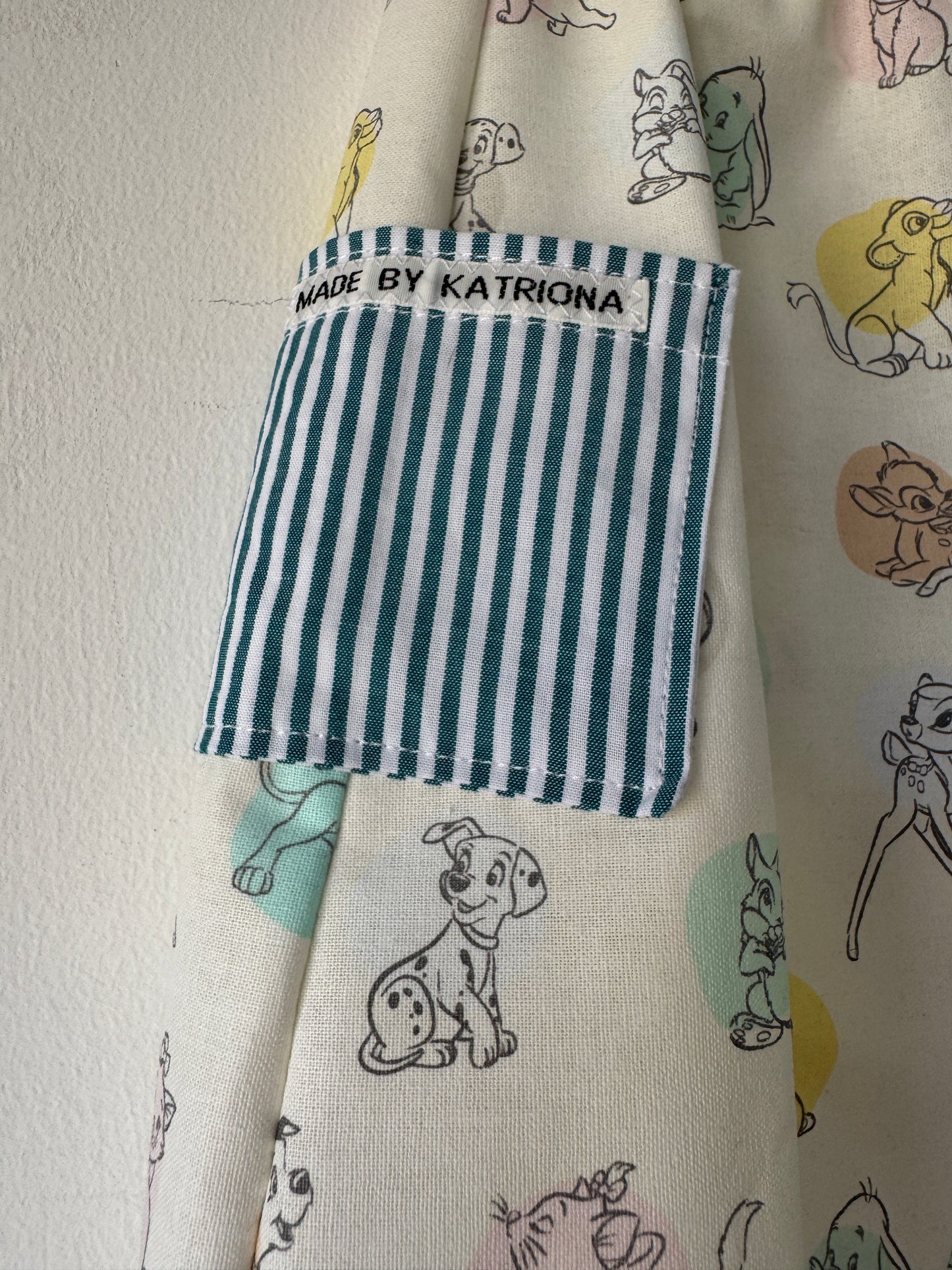 Disney/Striped Barrel Leg Pants 1-2 years