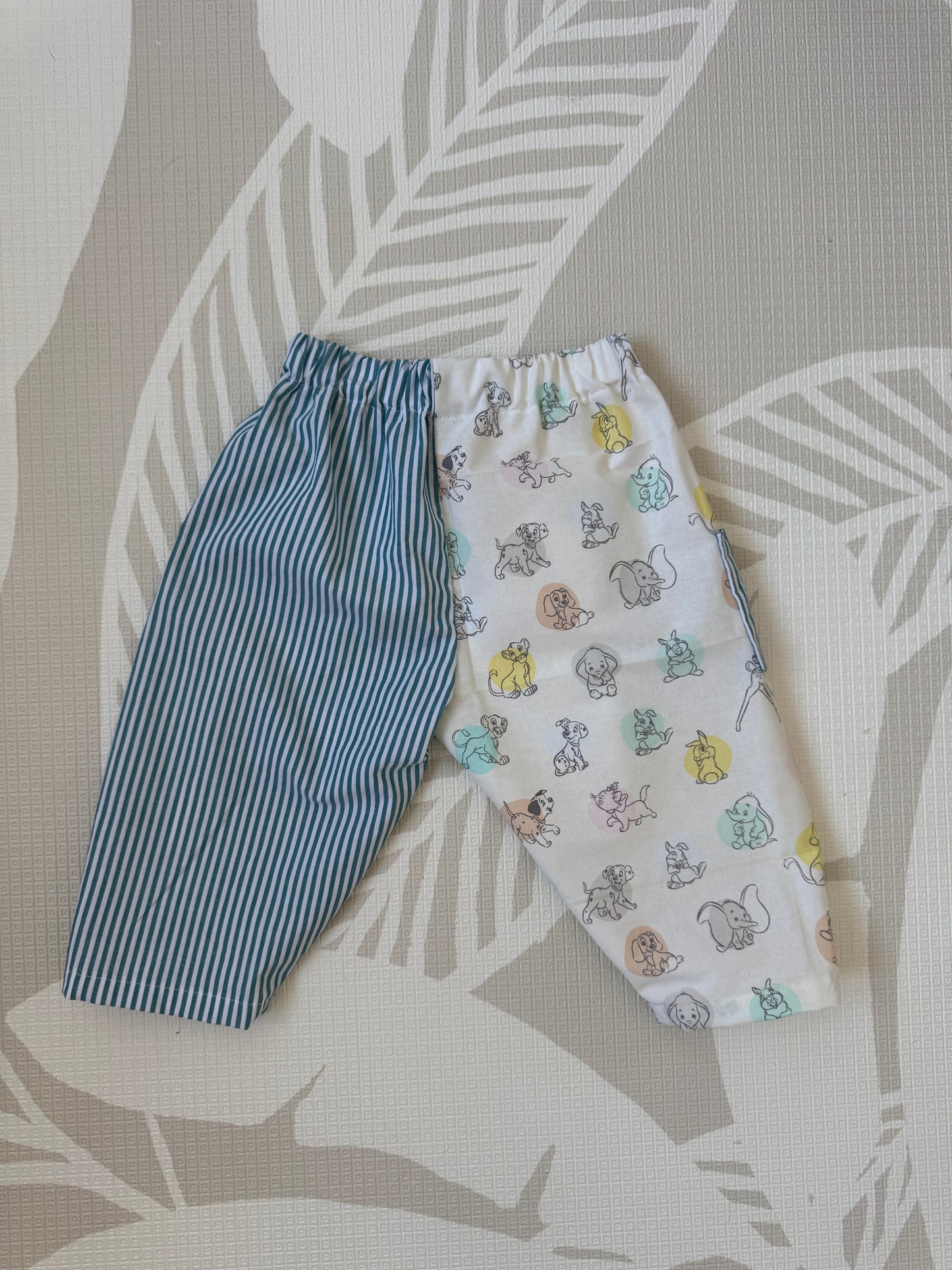 Disney/Striped Barrel Leg Pants 1-2 years