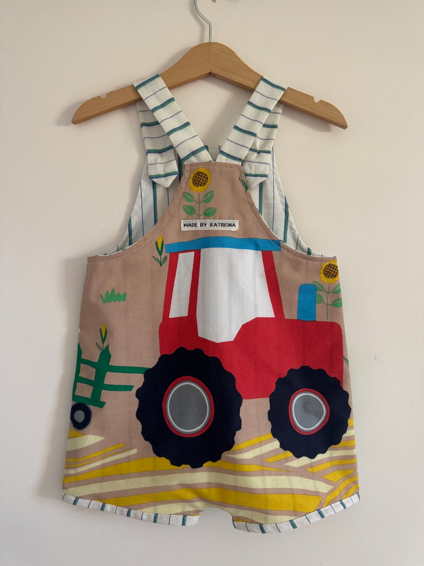 Farm animal romper 2-3 years